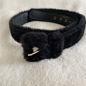 ASOS faux fur belt | size s/m | excellent used condition